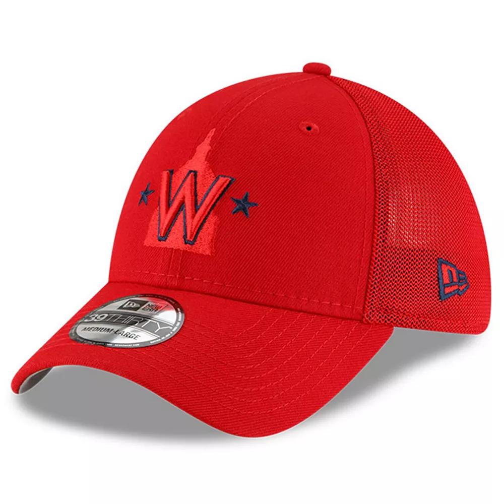Men's New Era Red Washington Nationals 2023 Batting Practice 39THIRTY Flex Hat,  Product Image
