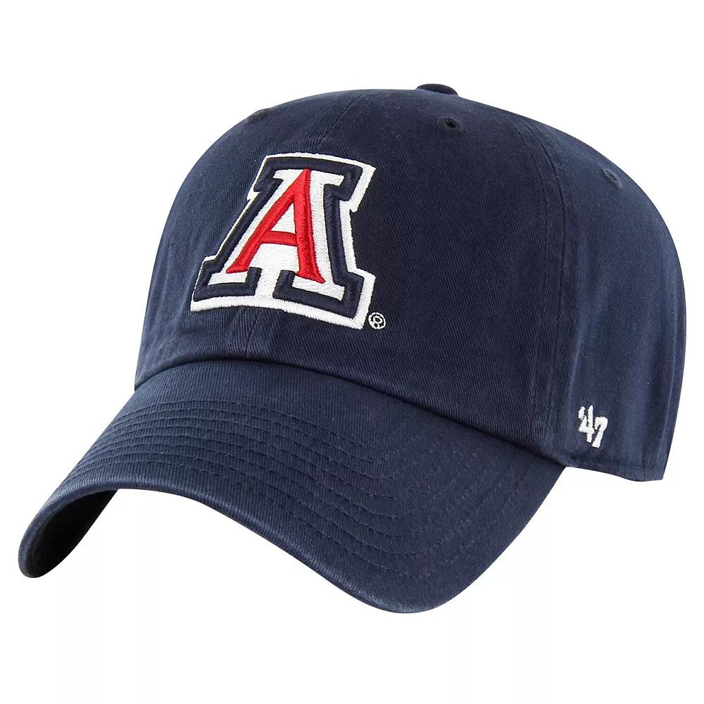 Men's '47 Navy Arizona Wildcats Vintage Clean Up Adjustable Hat, Blue Product Image