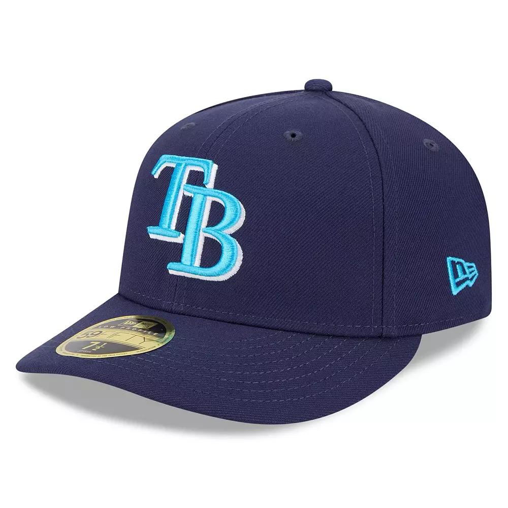 Men's New Era Navy Tampa Bay Rays 2024 Father's Day Low Profile 59FIFTY Fitted Hat,  Product Image