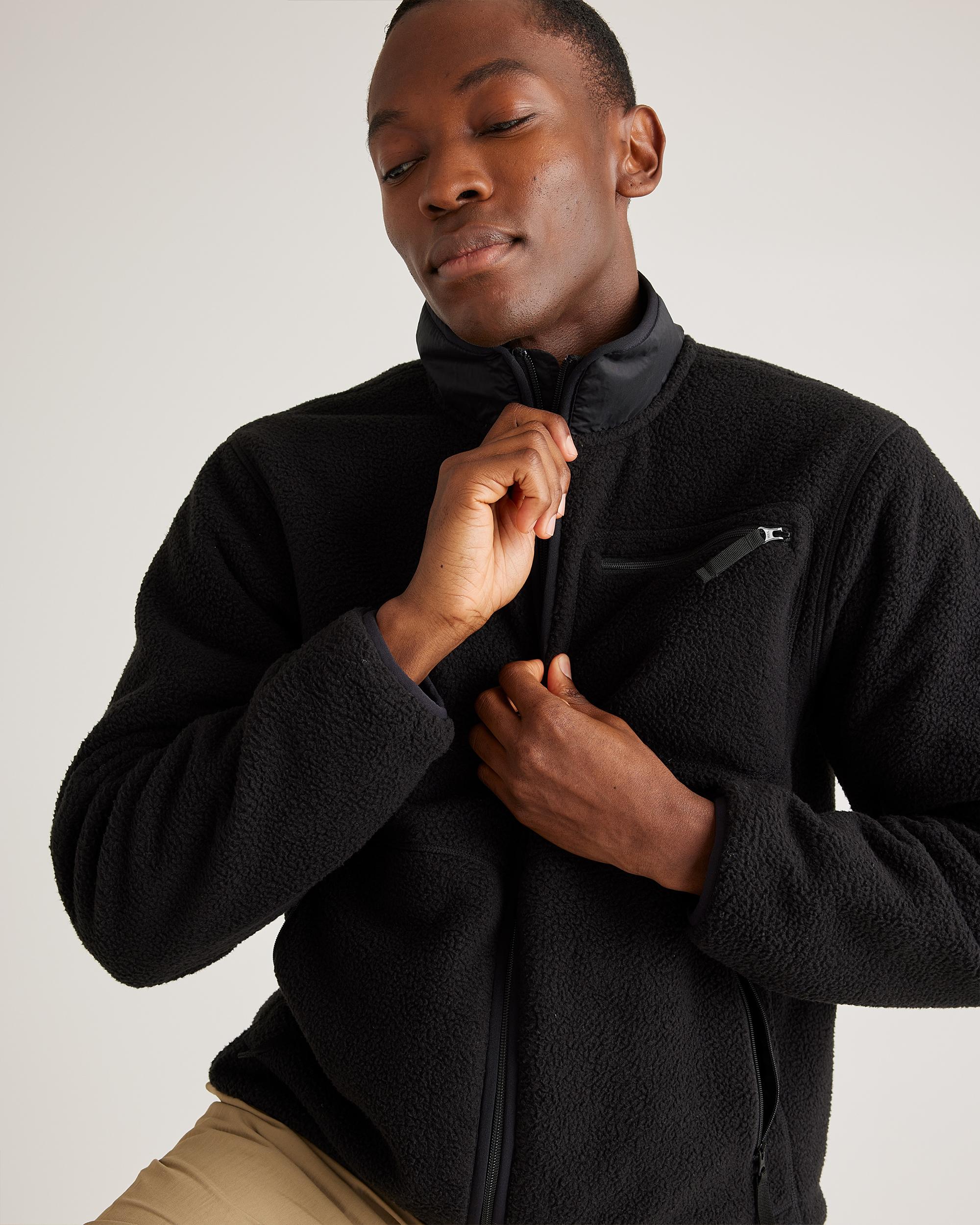 Quince | Men's Sherpa Full Zip Jacket 100% Polyester Product Image