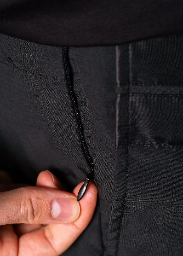 Black Cross Stripe Swim Hybrid Product Image