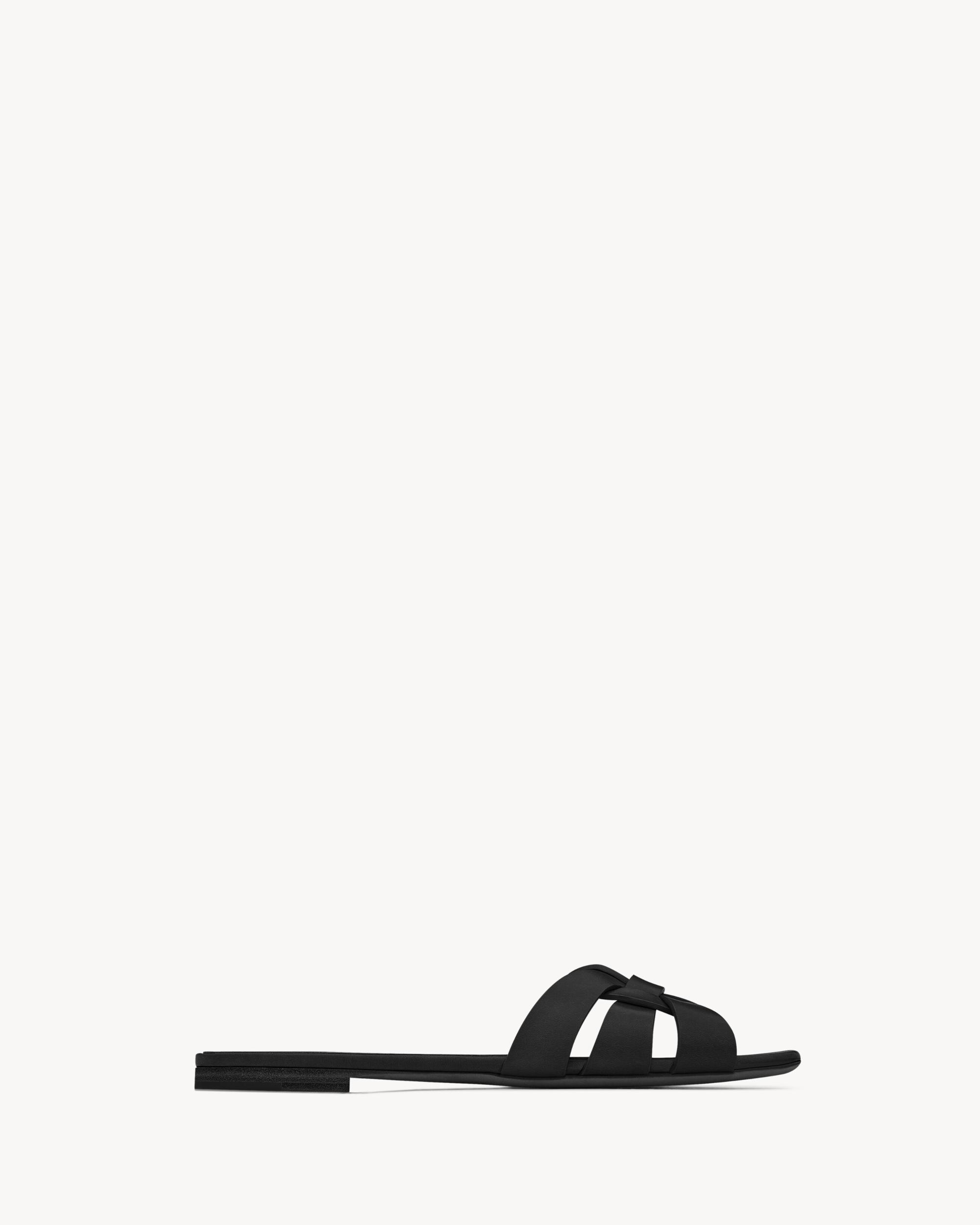 tribute SANDALS in smooth leather Product Image