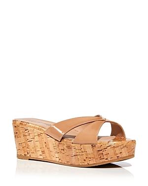 Stuart Weitzman Womens Carmen Platform Slide Sandals Product Image
