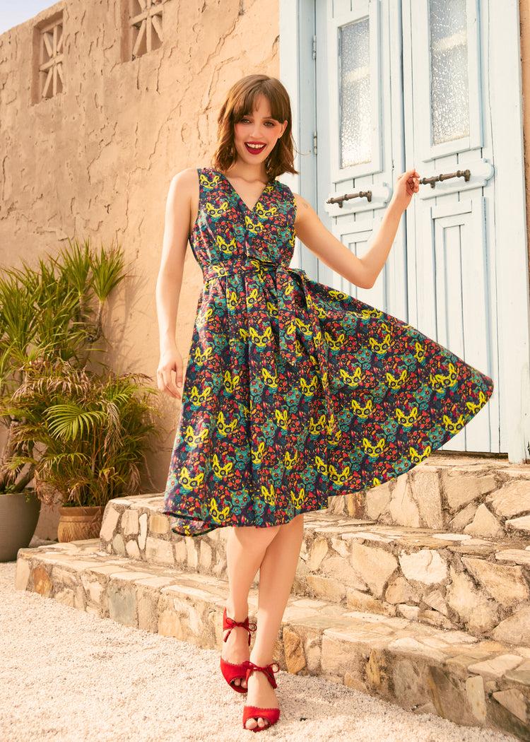 Instant Energy Faux-Wrap Dress Product Image