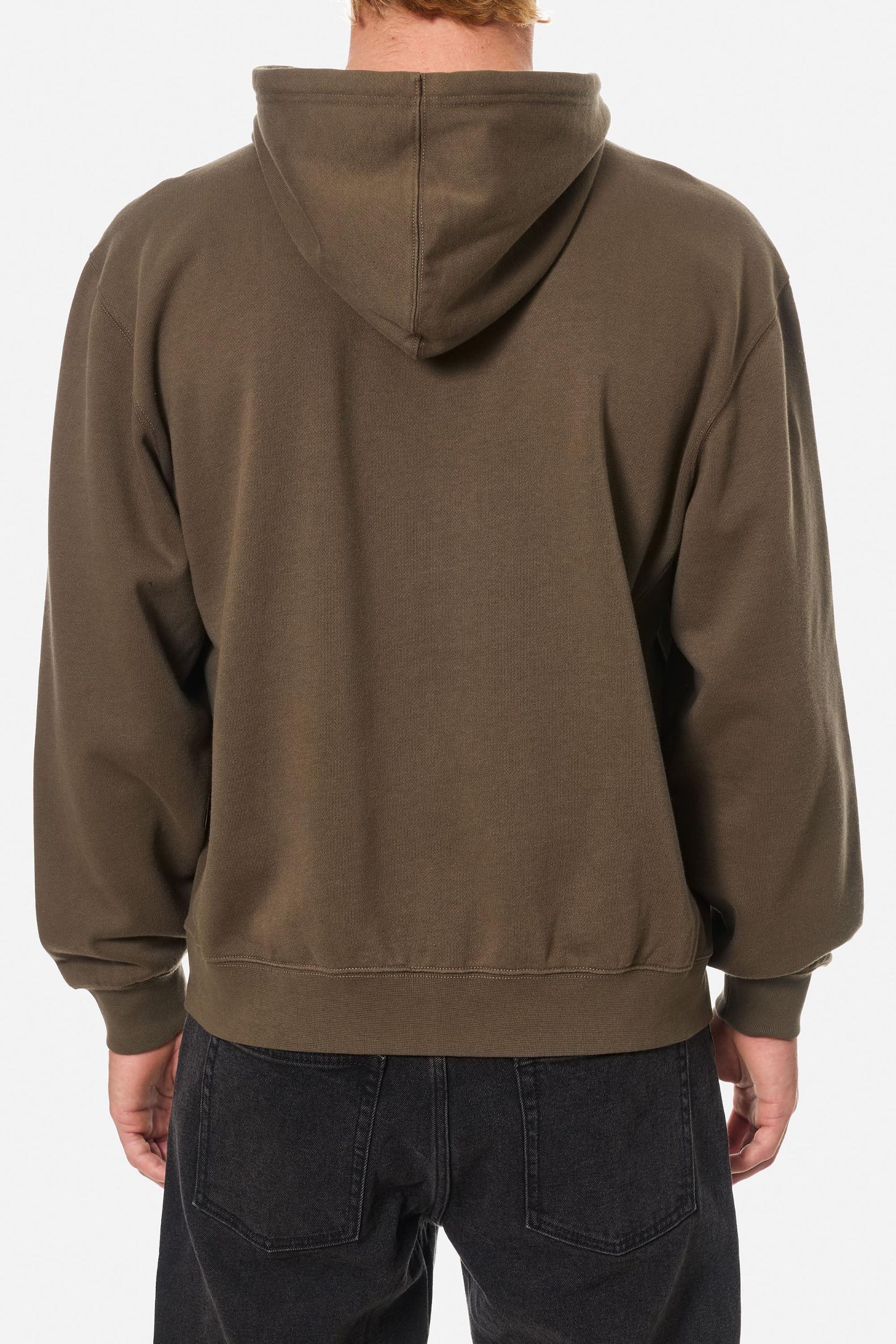 EMBROIDERED FULL ZIP HOODIE Product Image