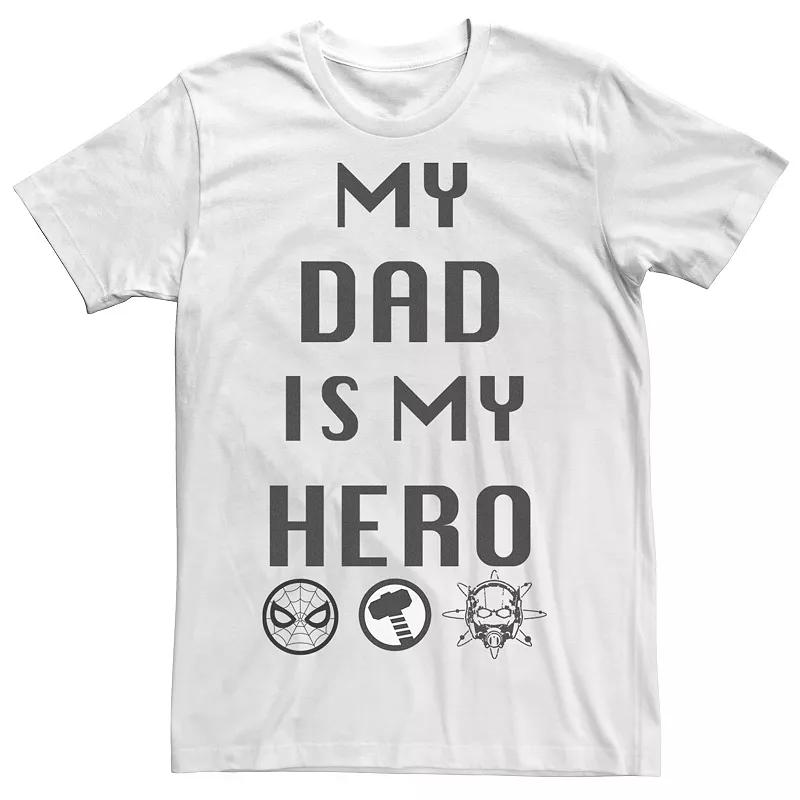 Men's Marvel Dad Is My Hero Graphic Tee,  Product Image