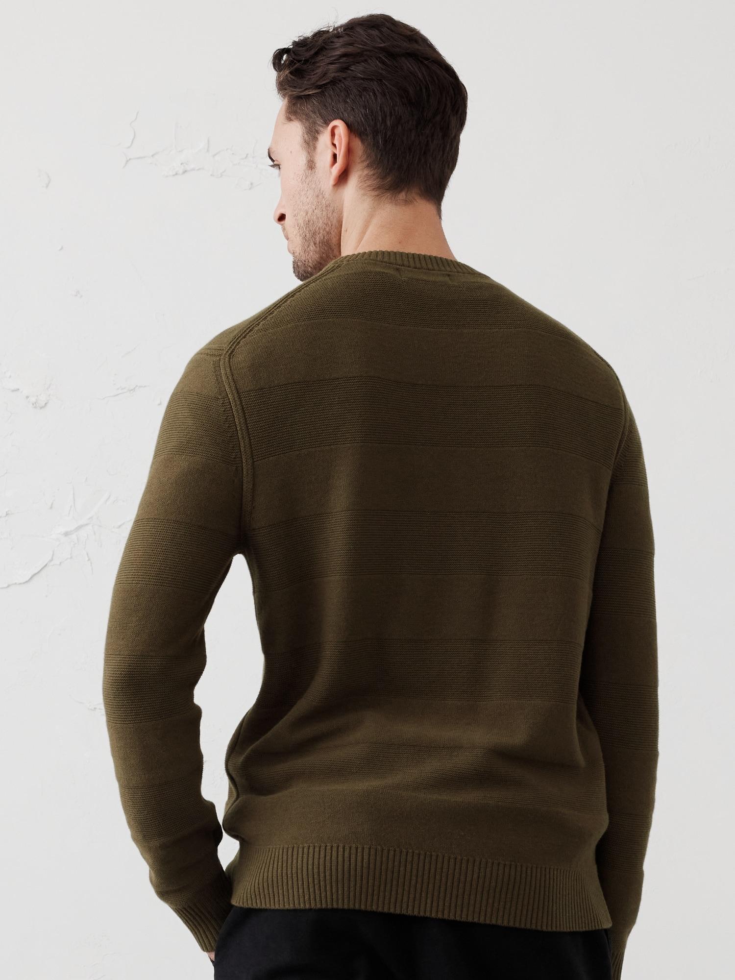 Textured Striped Sweater Product Image