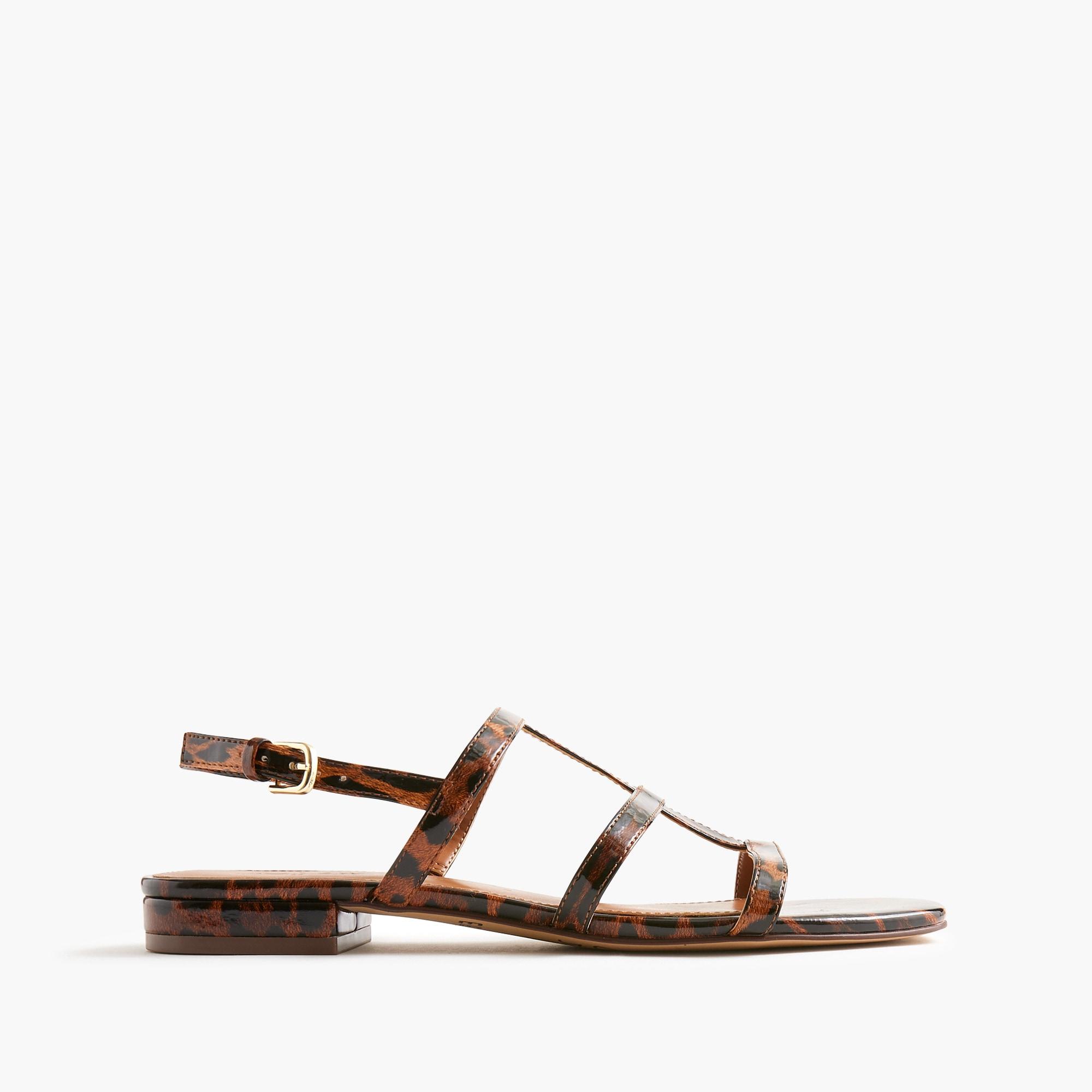 Caged ankle-strap sandals Product Image