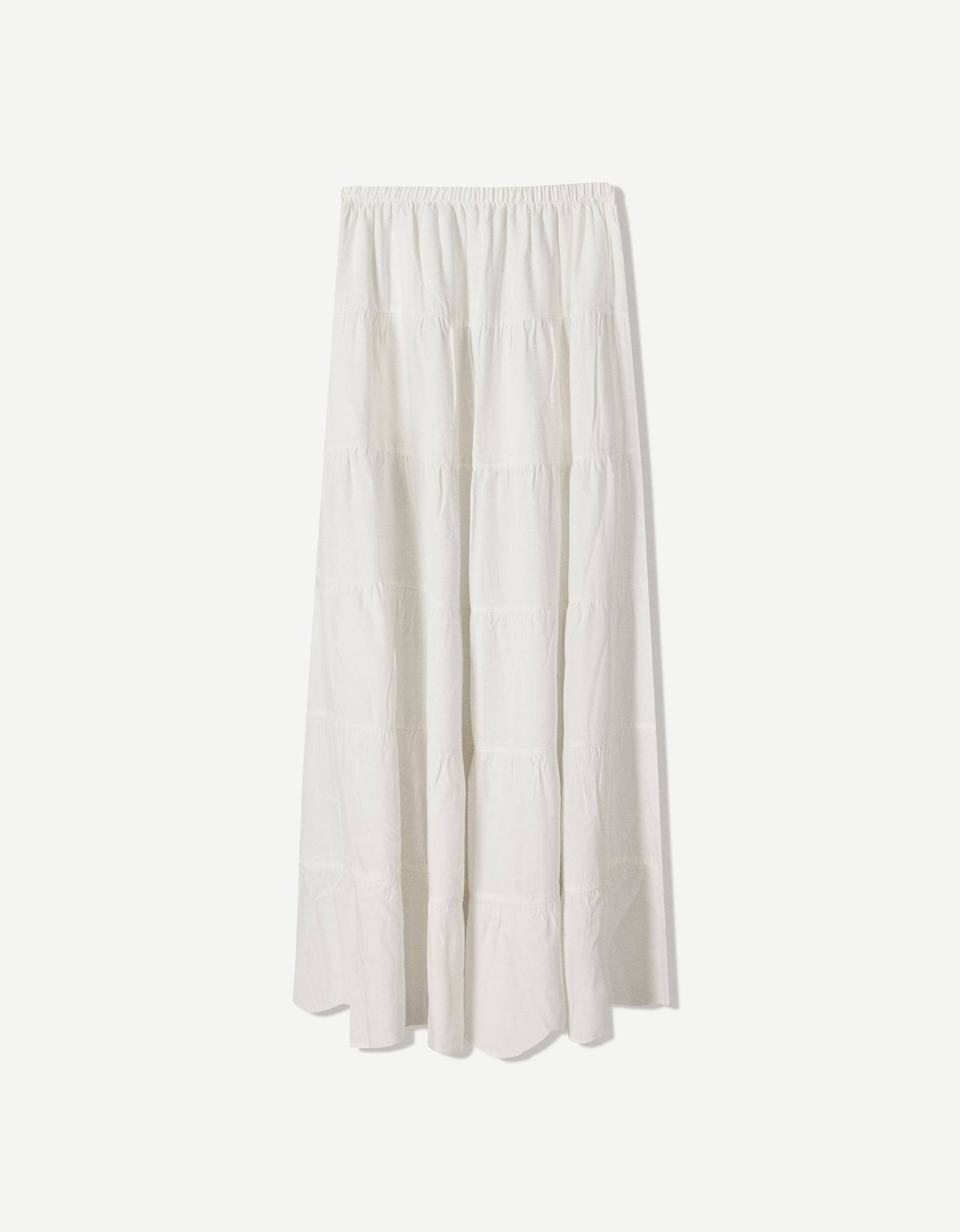 Rustic midi skirt Product Image