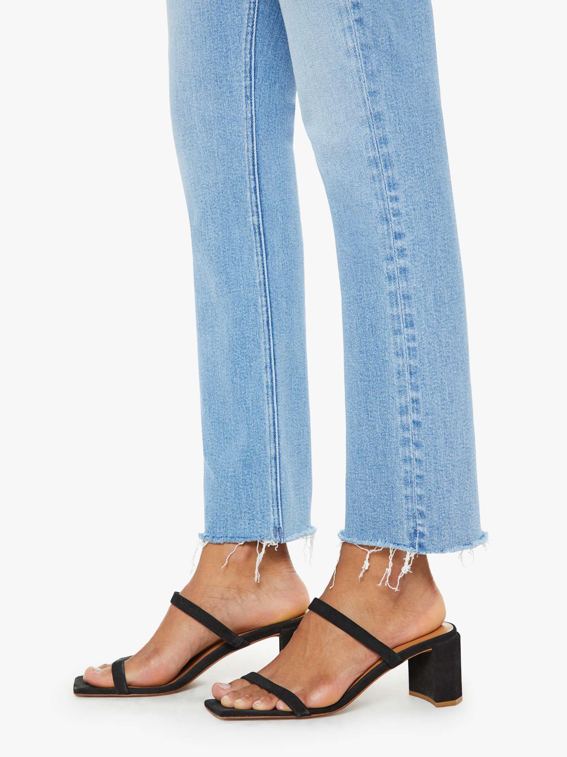Mother Denim The Mid Rise Dazzler Ankle Fray Product Image