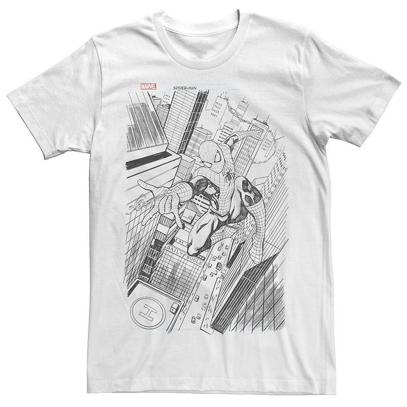 Men's Marvel City Swings Graphic Tee,  Product Image
