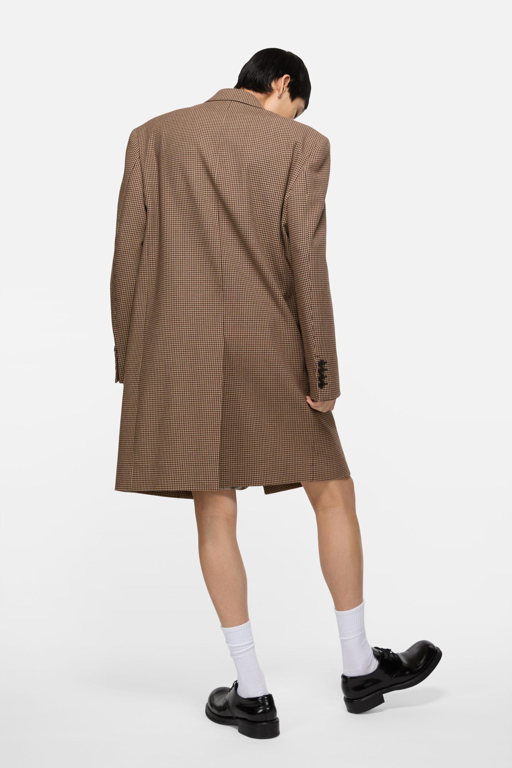 Single-Breasted Wool Coat Product Image