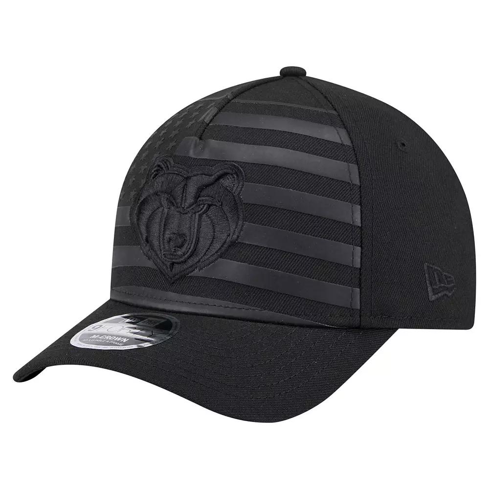 Men's New Era Black Memphis Grizzlies Game Day Flag A-Frame 9FORTY Adjustable Hat, Grz Black Product Image