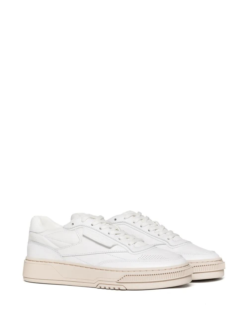 Club C Ltd "White" leather sneakers Product Image