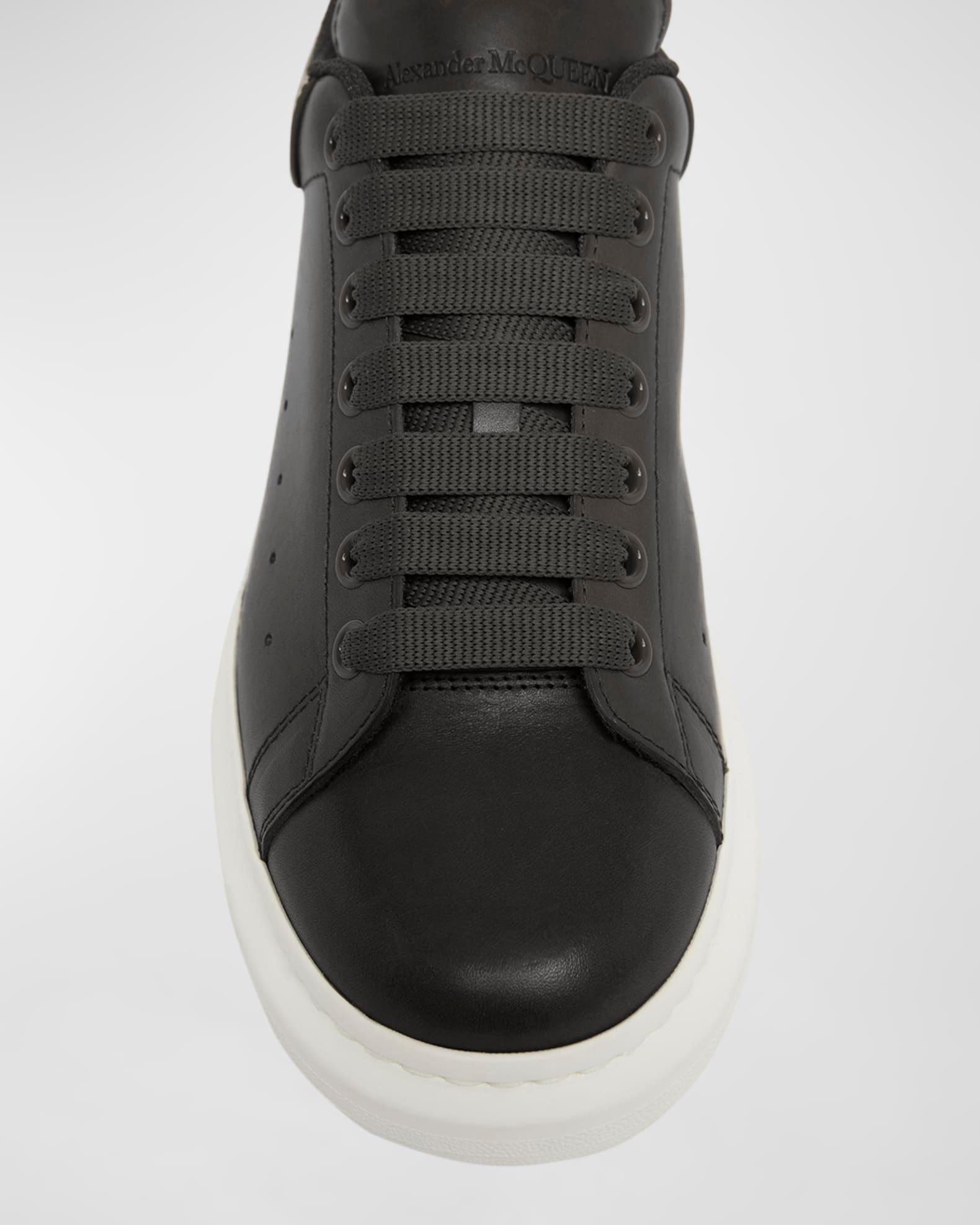 Men's Oversized Leather Low-Top Sneakers Product Image