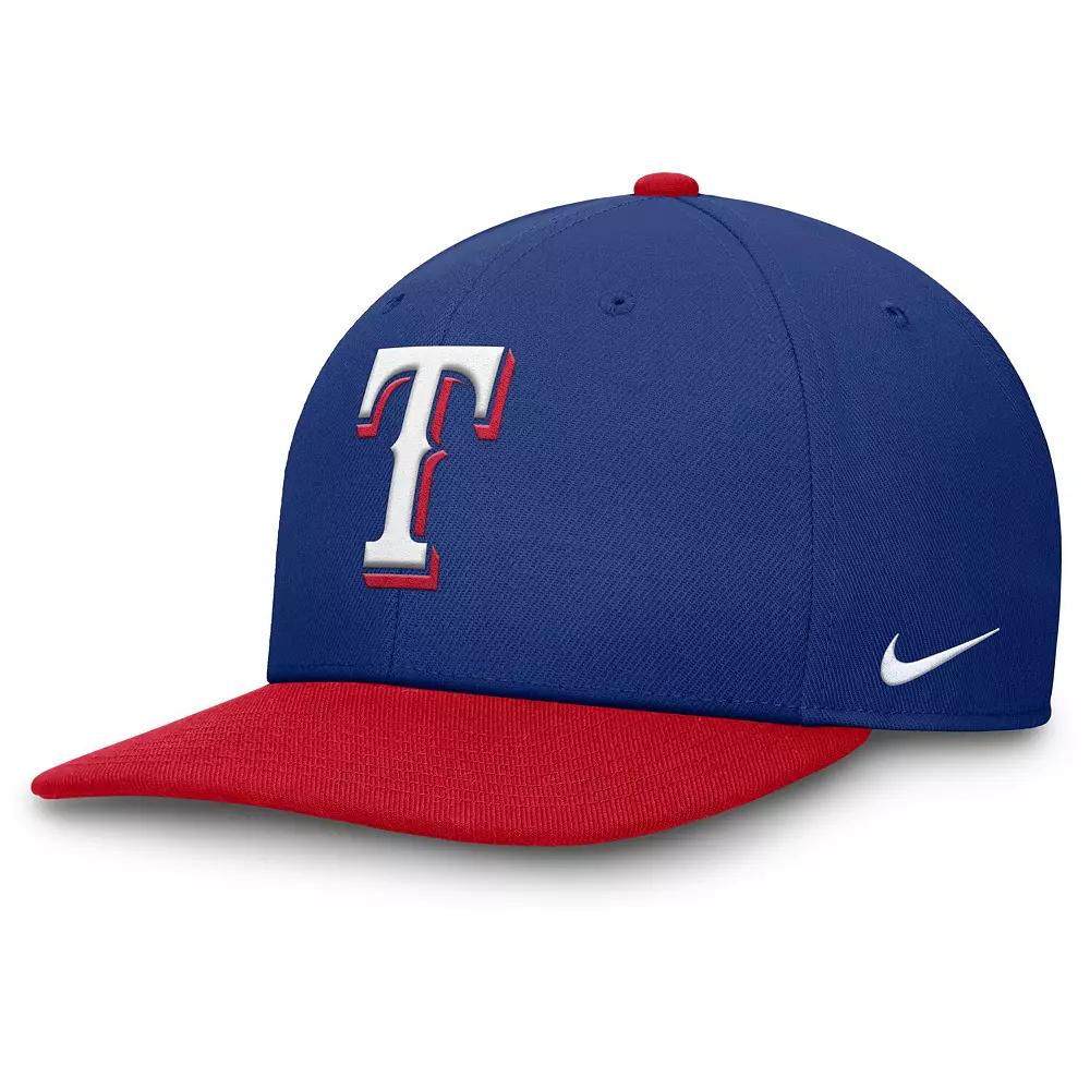 Texas Rangers Pro Nike Mens Dri-FIT MLB Adjustable Hat | NB13199NTER-8KY Product Image