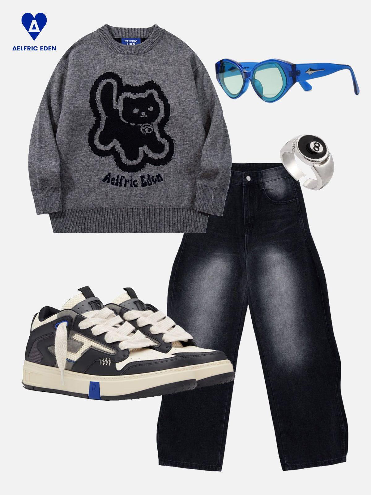 Aelfric Eden Kitten Graphic Sweater Product Image