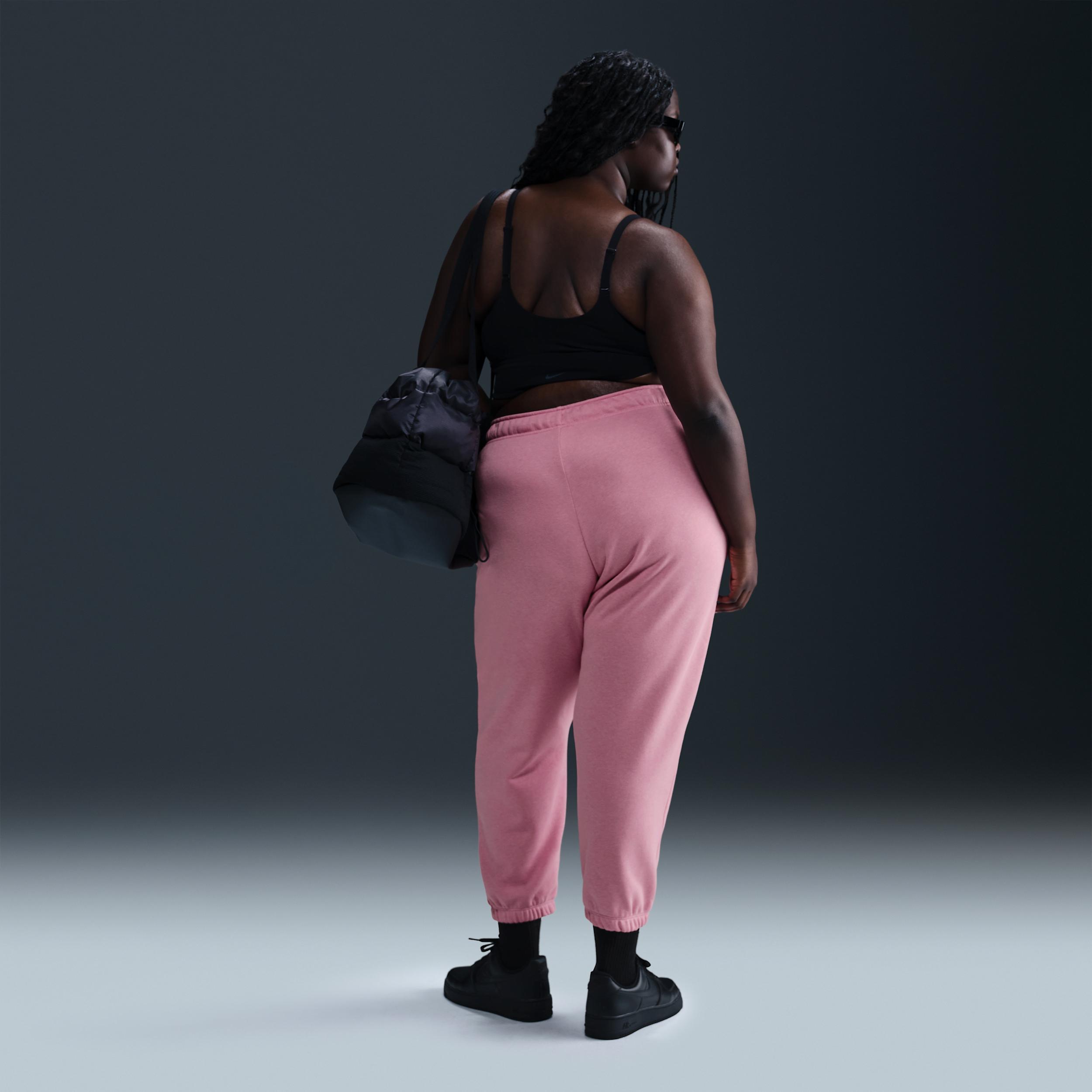 Nike Sportswear Club Fleece Women's Mid-Rise Oversized Sweatpants (Plus Size) Product Image