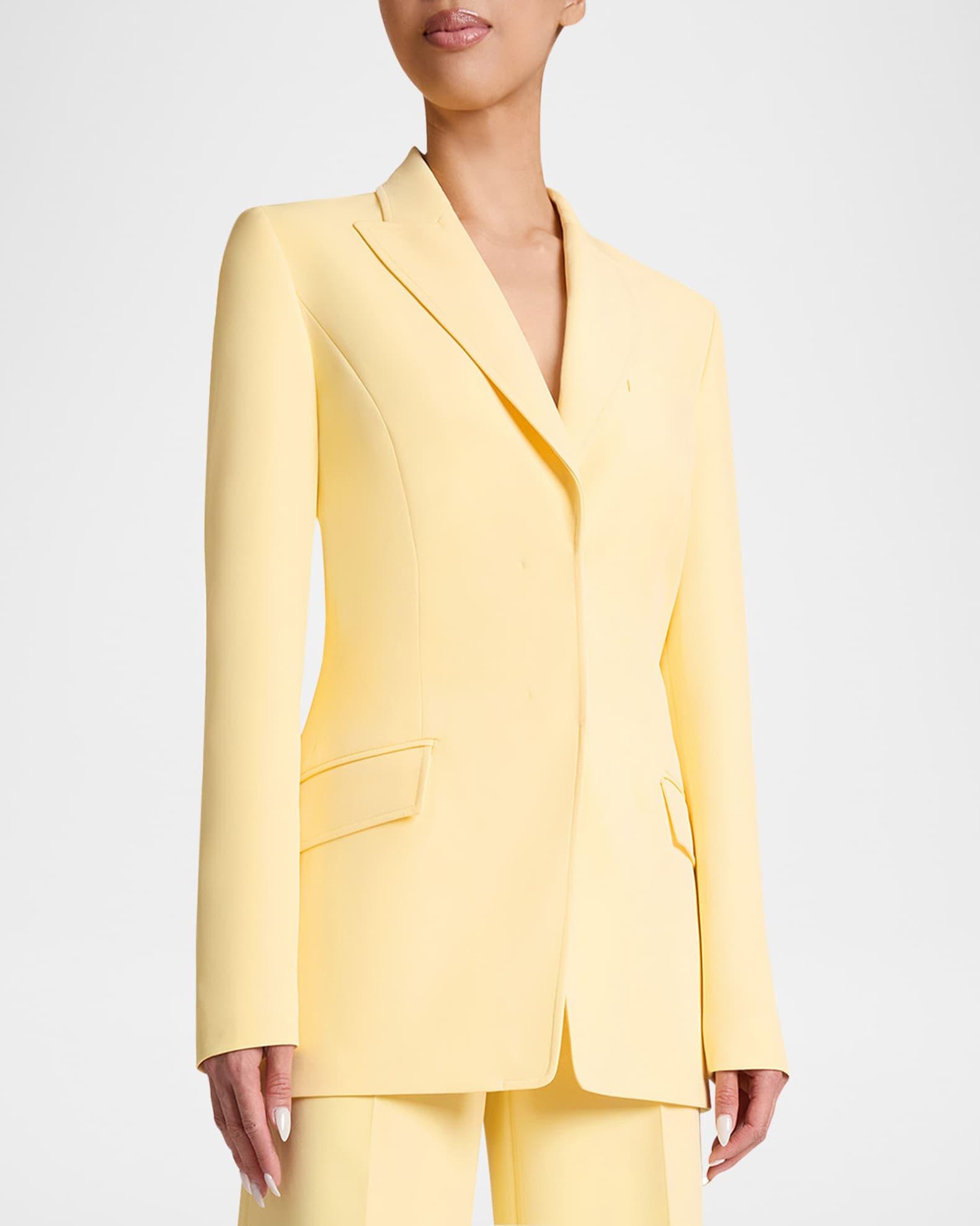 Two-Button Soft Stretch Crepe Jacket Product Image