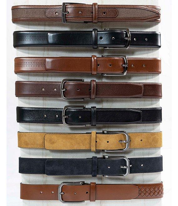 Flag LTD. Men's Noble Perforated Leather Belt Product Image