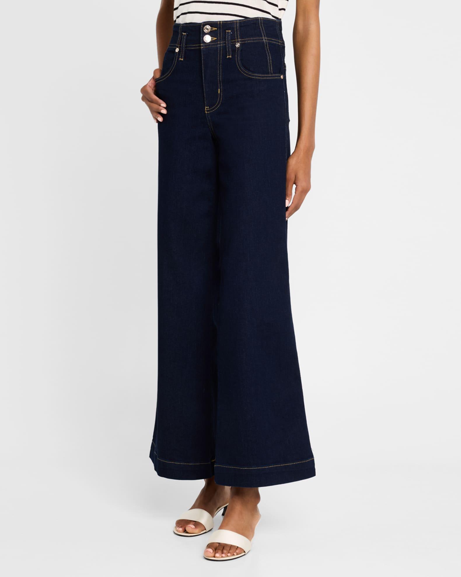 The Seamed Wide Trouser Jeans Product Image