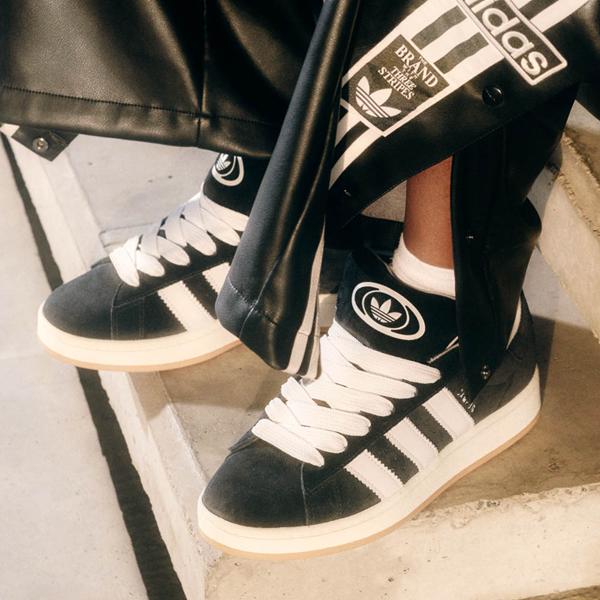 adidas Campus '00s Athletic Shoe - Core / Cloud White / Off White Product Image