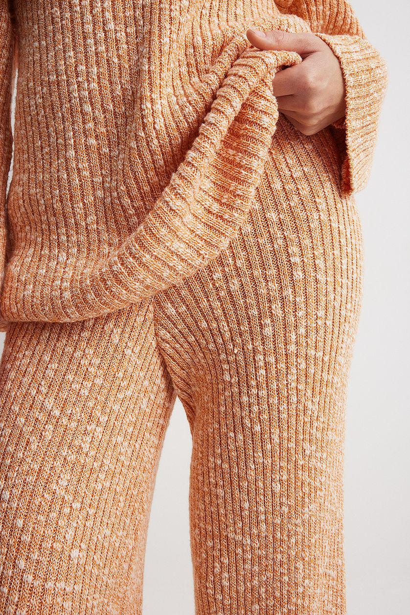Knitted Loose Pants Product Image
