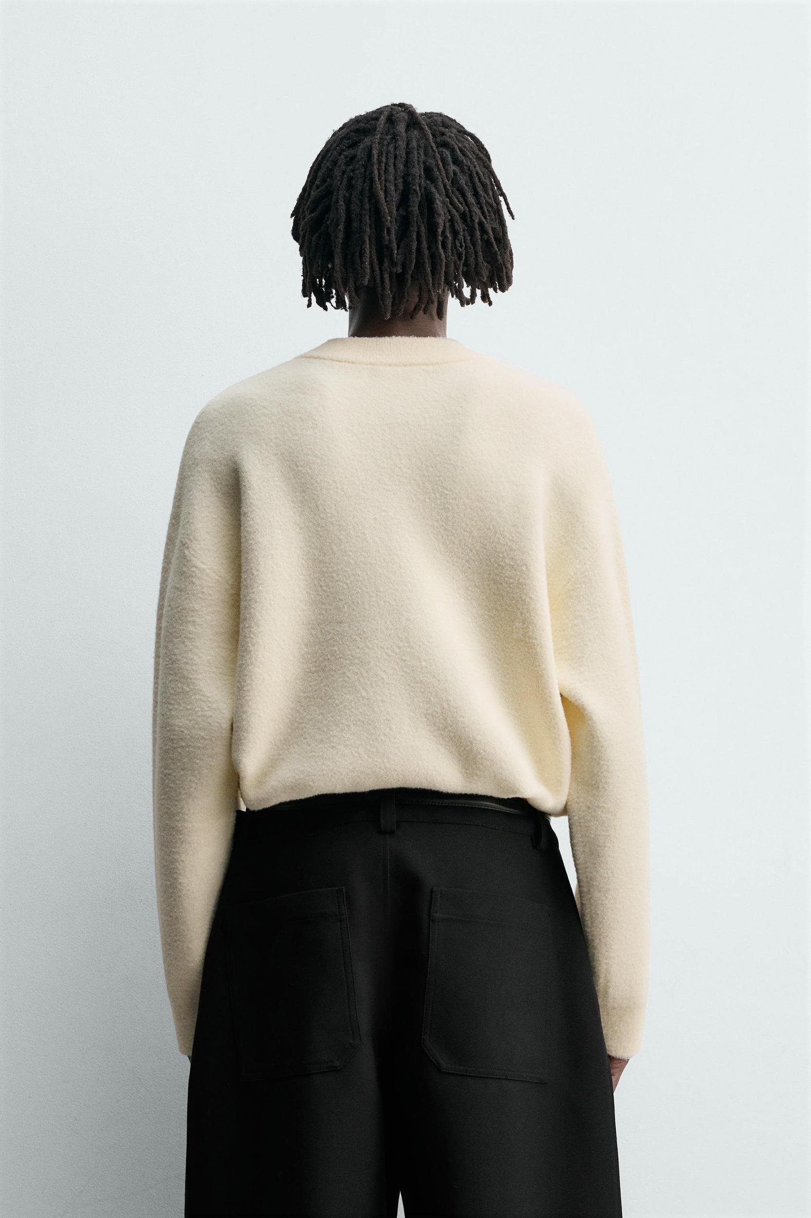 RELAXED FIT TEXTURED JUMPER Product Image