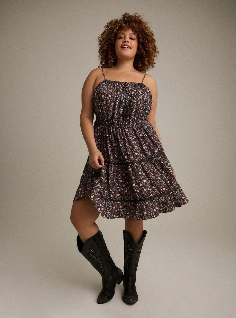 Festi Halter Tassel Dress Product Image