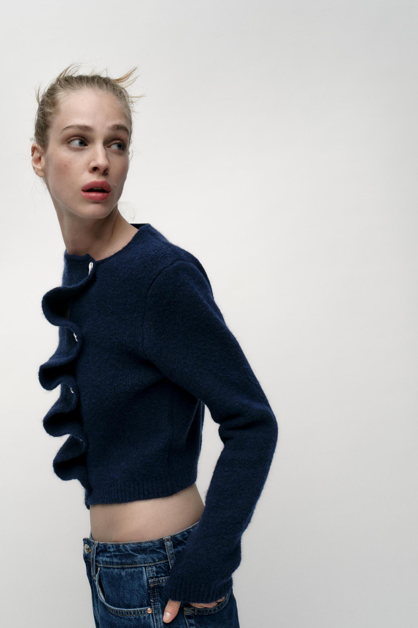 KNIT WRAP TOP Product Image