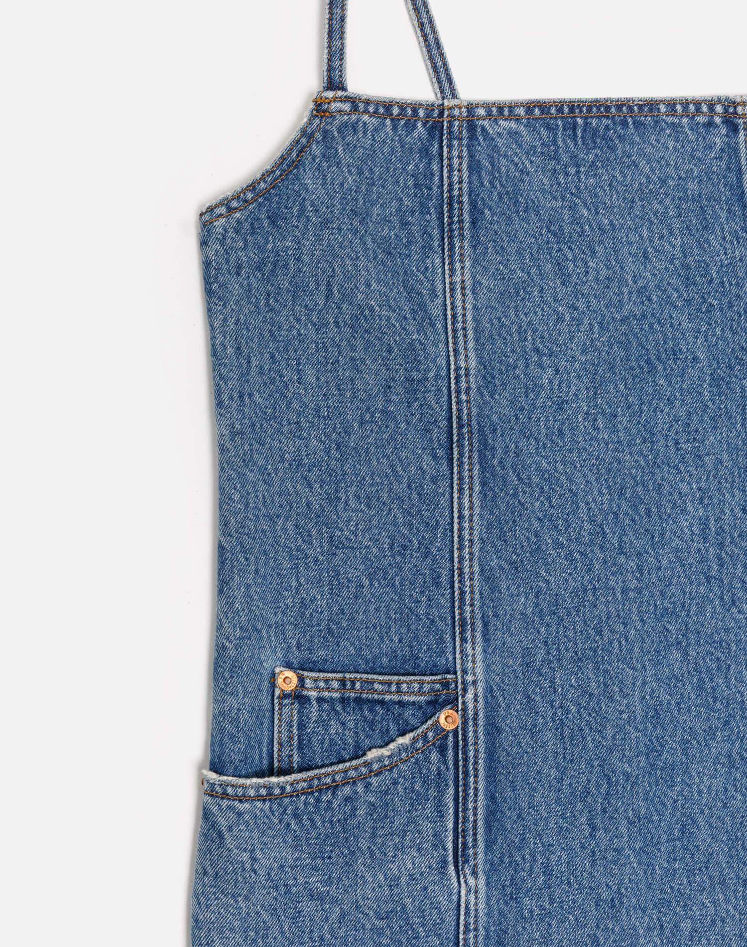 The Margo Mini Dress - Blue Mere Product Image