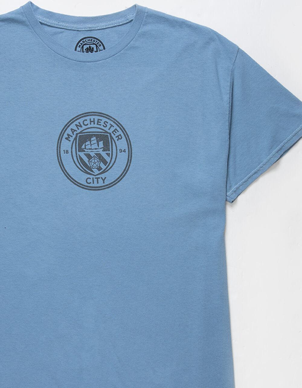 MANCHESTER FC Mens Tee - LIGHT BLUE Product Image