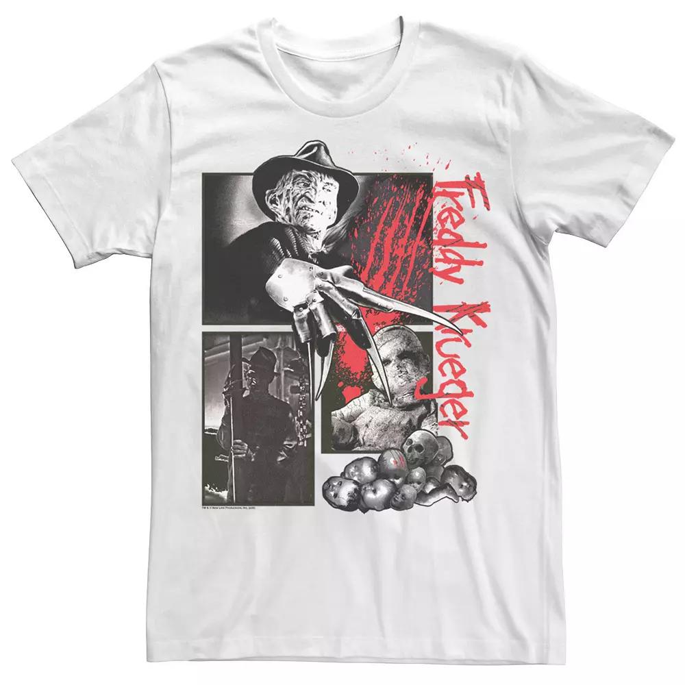 Men's Nightmare On Elm Street Freddy Poster Tee,  Product Image