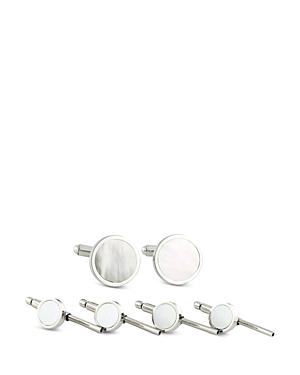 David Donahue Mother-of-Pearl Shirt Stud & Cufflink Set Product Image