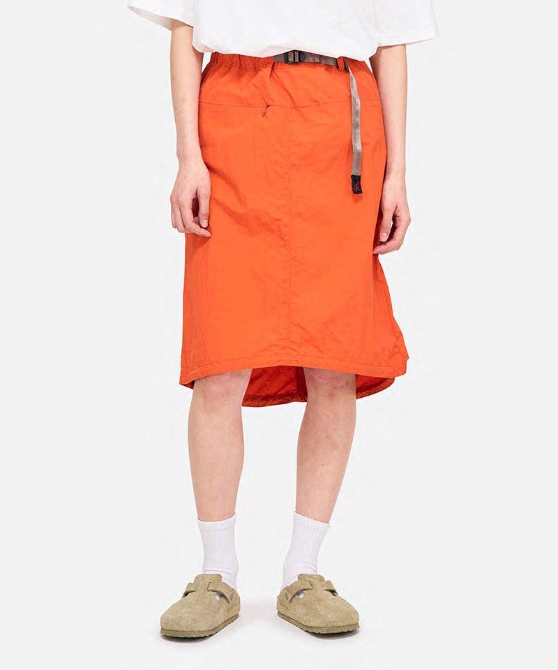 Nylon Packable Midi Skirt Female Product Image