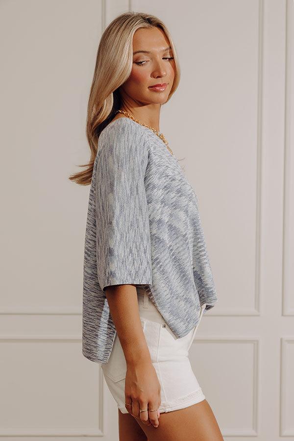 Sea Breeze Knit Top Product Image