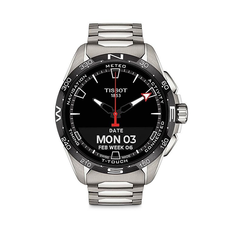 Tissot T-Touch Connect Rubber Strap Solar Watch Product Image
