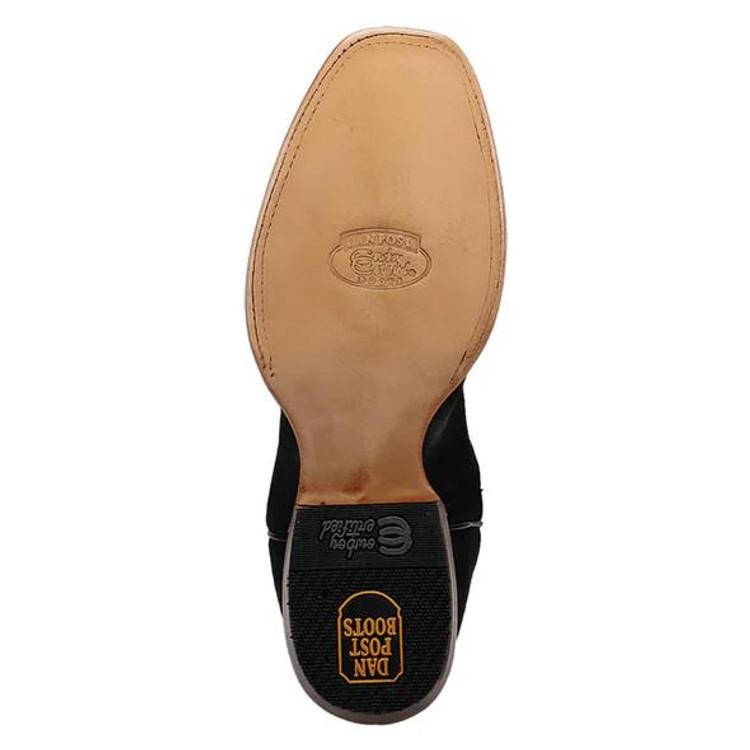 SALE Dan Post® Men's Black Cappy Carpincho Cutter Toe Boots Product Image
