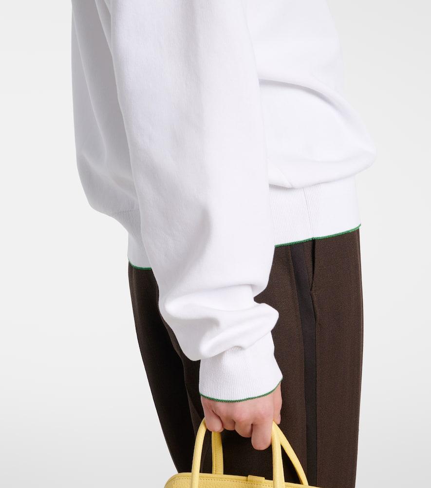 logo-embroidered sweatshirt Product Image