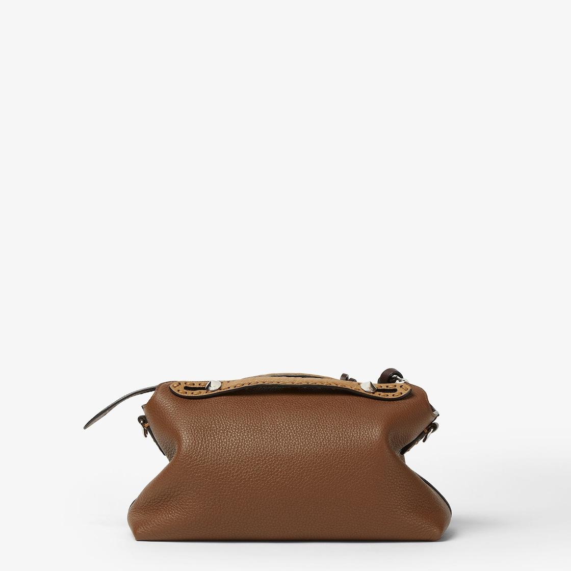 By The Way Selleria MediumMulticolor Selleria bag with 192 hand-sewn topstitches Product Image