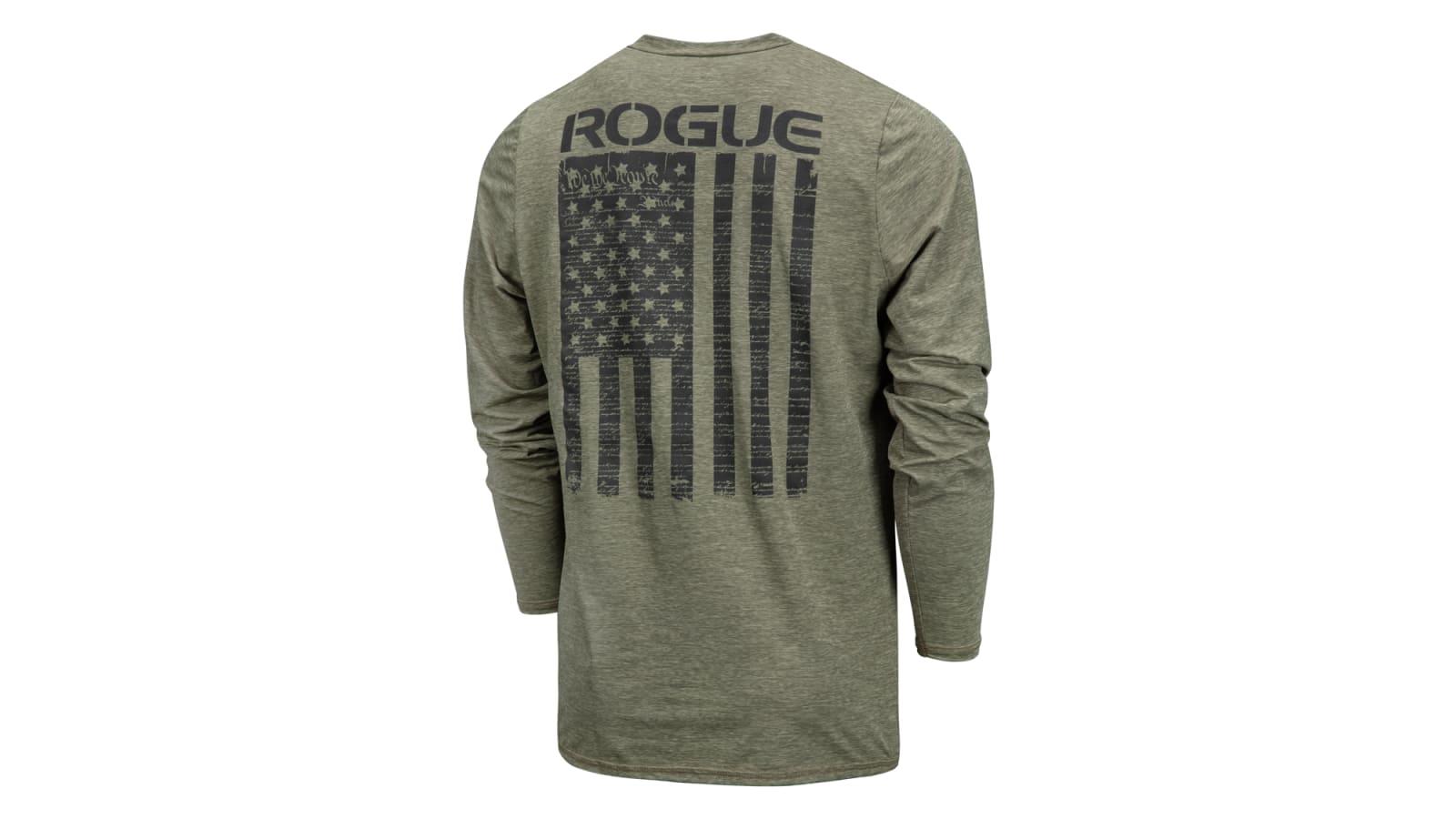 Rogue Men's Long Sleeve FLEX Sun Shirt - American Product Image