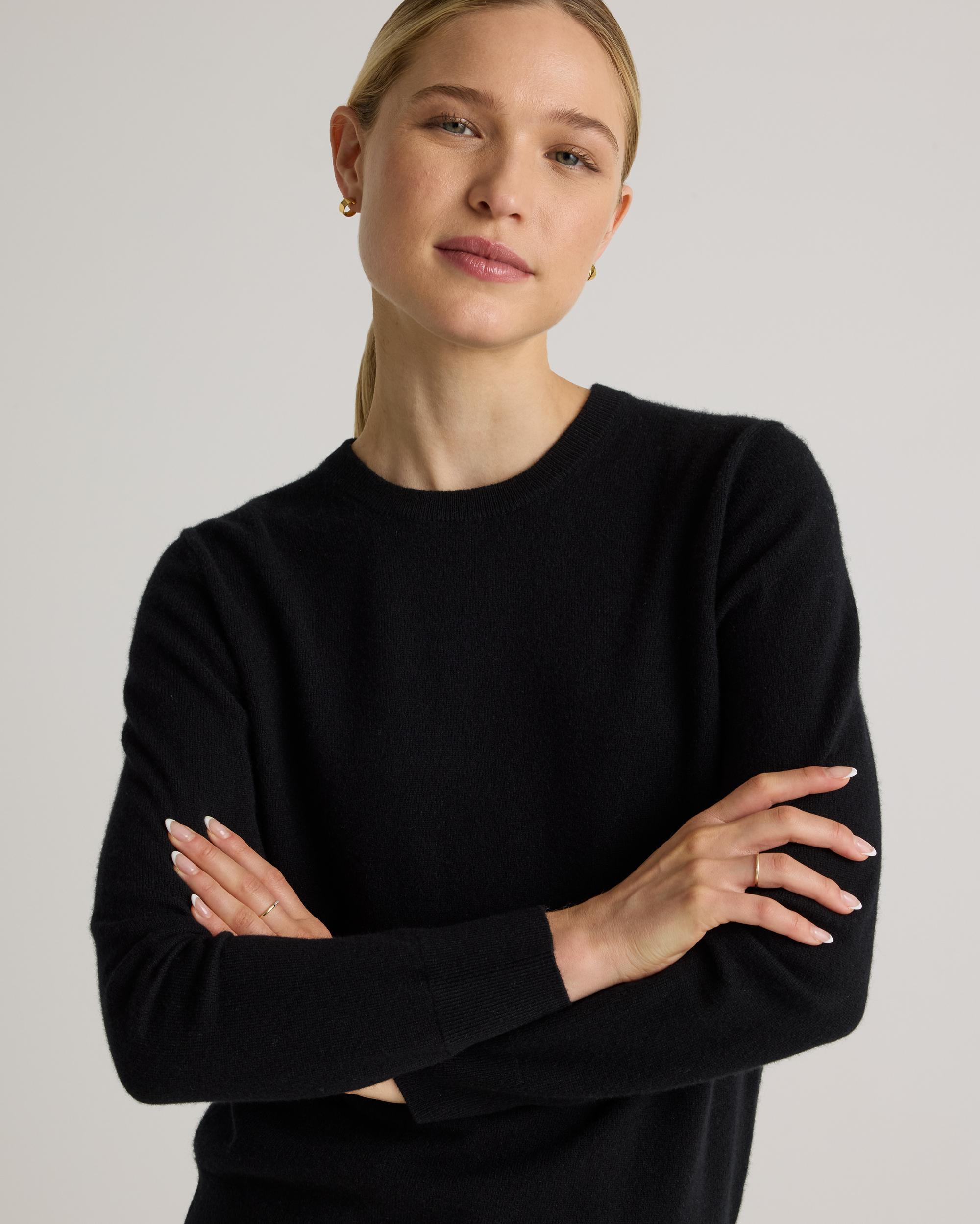 Quince | Women's Mongolian Cashmere Crewneck Sweater Product Image