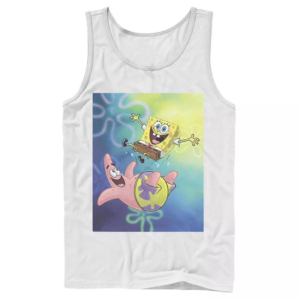 Men's Nickelodeon Spongebob Squarepants Patricks Star Best Buddies Graphic Tank Top,  Product Image