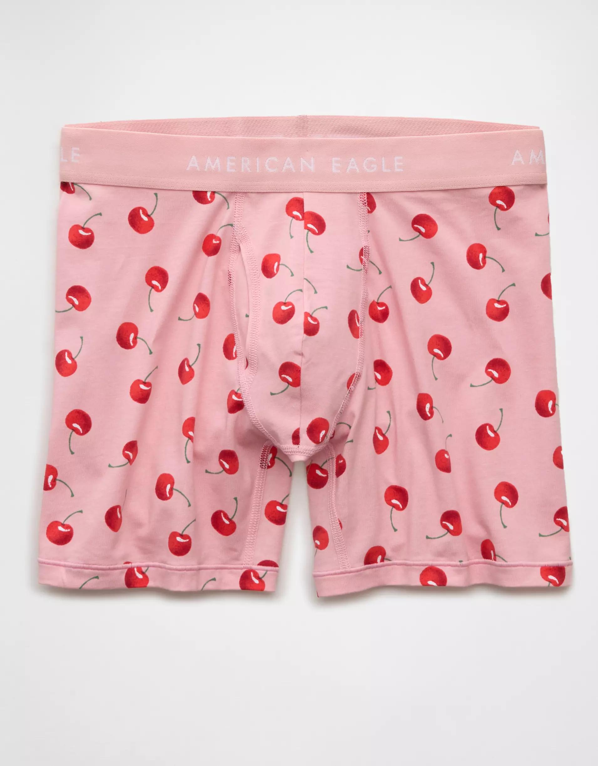 AEO Men's Cherries 6" Classic Boxer Brief Product Image