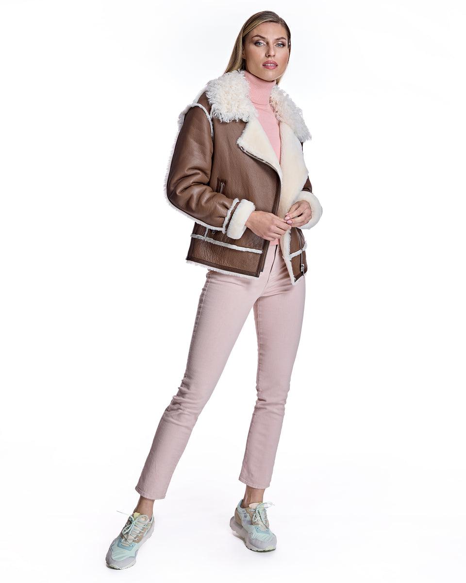 LAMB JACKET WITH TIKRADOR SHEEP COLLAR Product Image