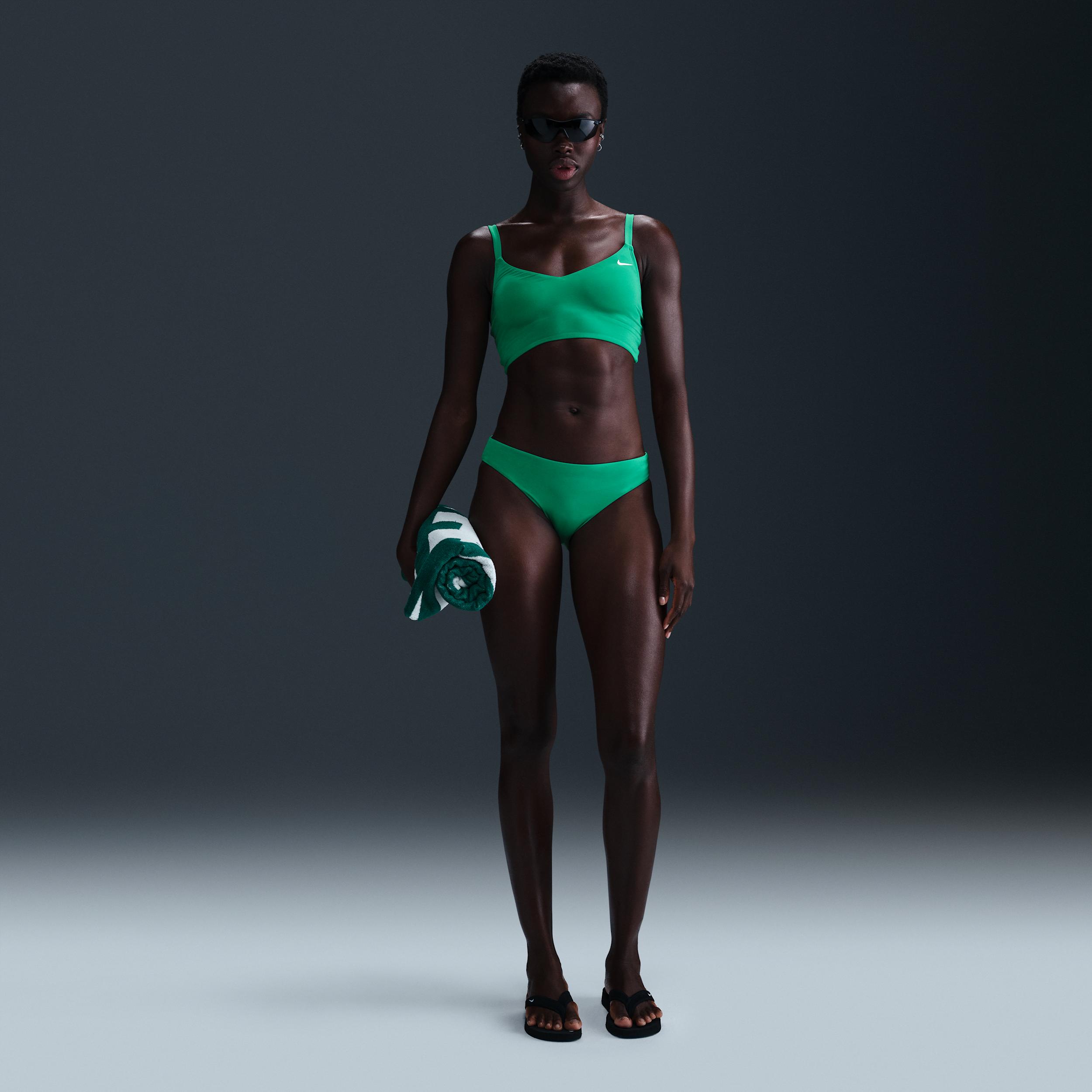 Nike Swim Essential Women's V-Neck Midkini Product Image