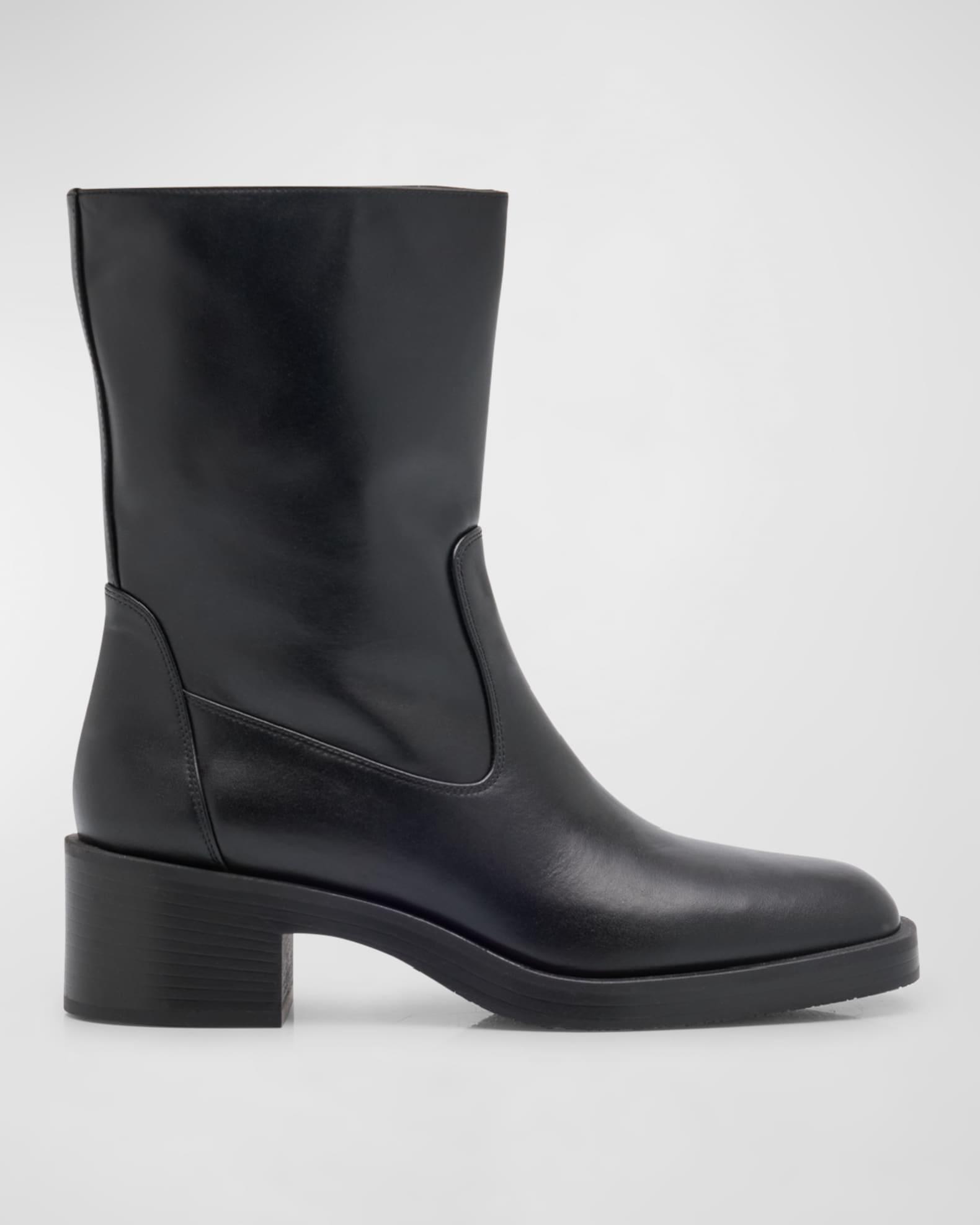 Kaia Calfskin Ankle Boots Product Image
