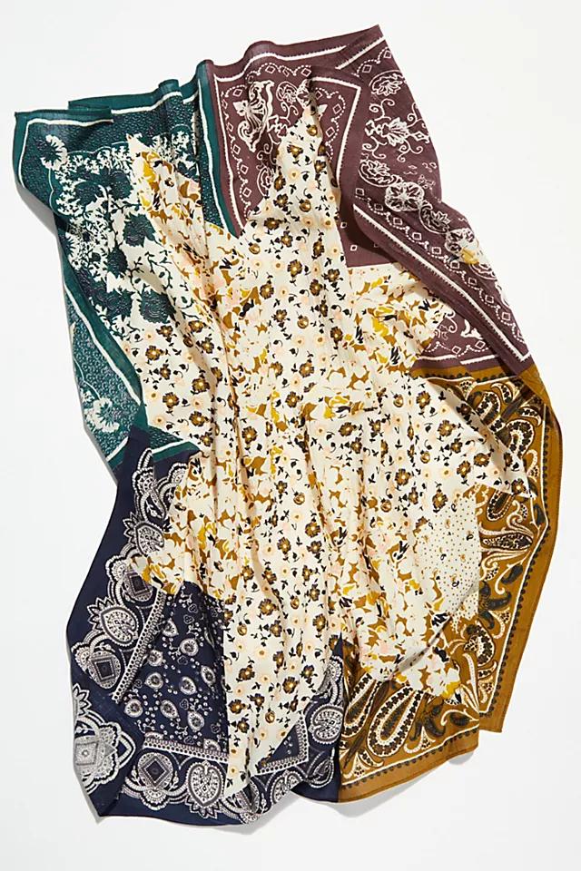 Quilted Star Print Bandana Product Image