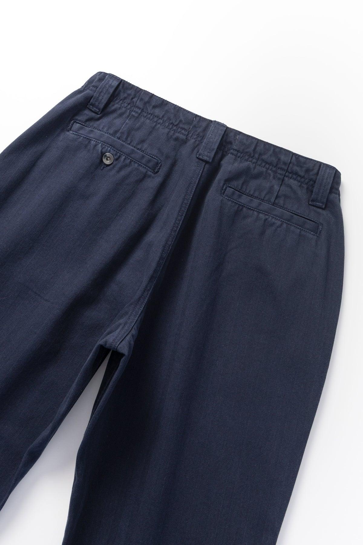 Blacksmith - Herringbone Work Pants - Olive Product Image