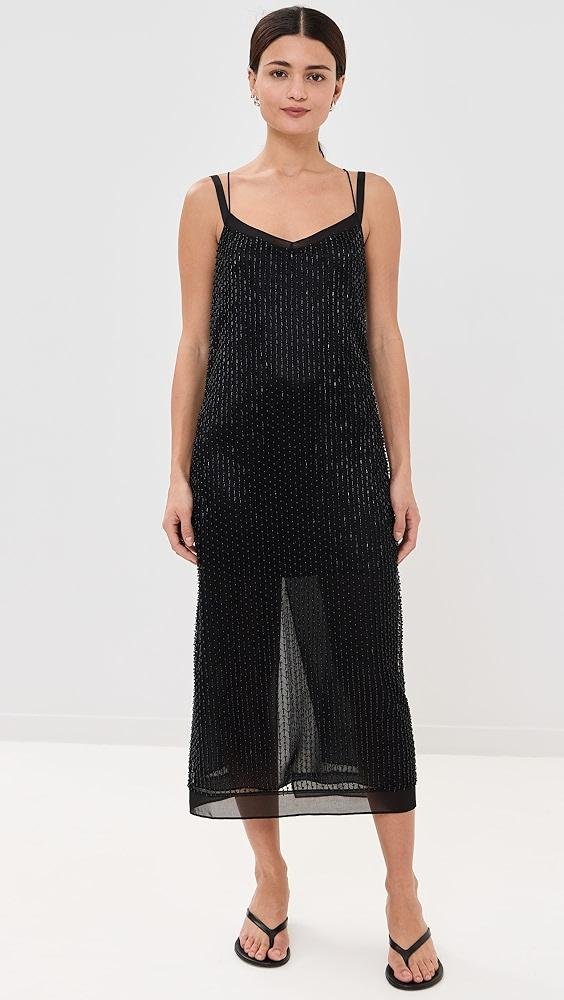 Vince Beaded Slip Dress | Shopbop Product Image